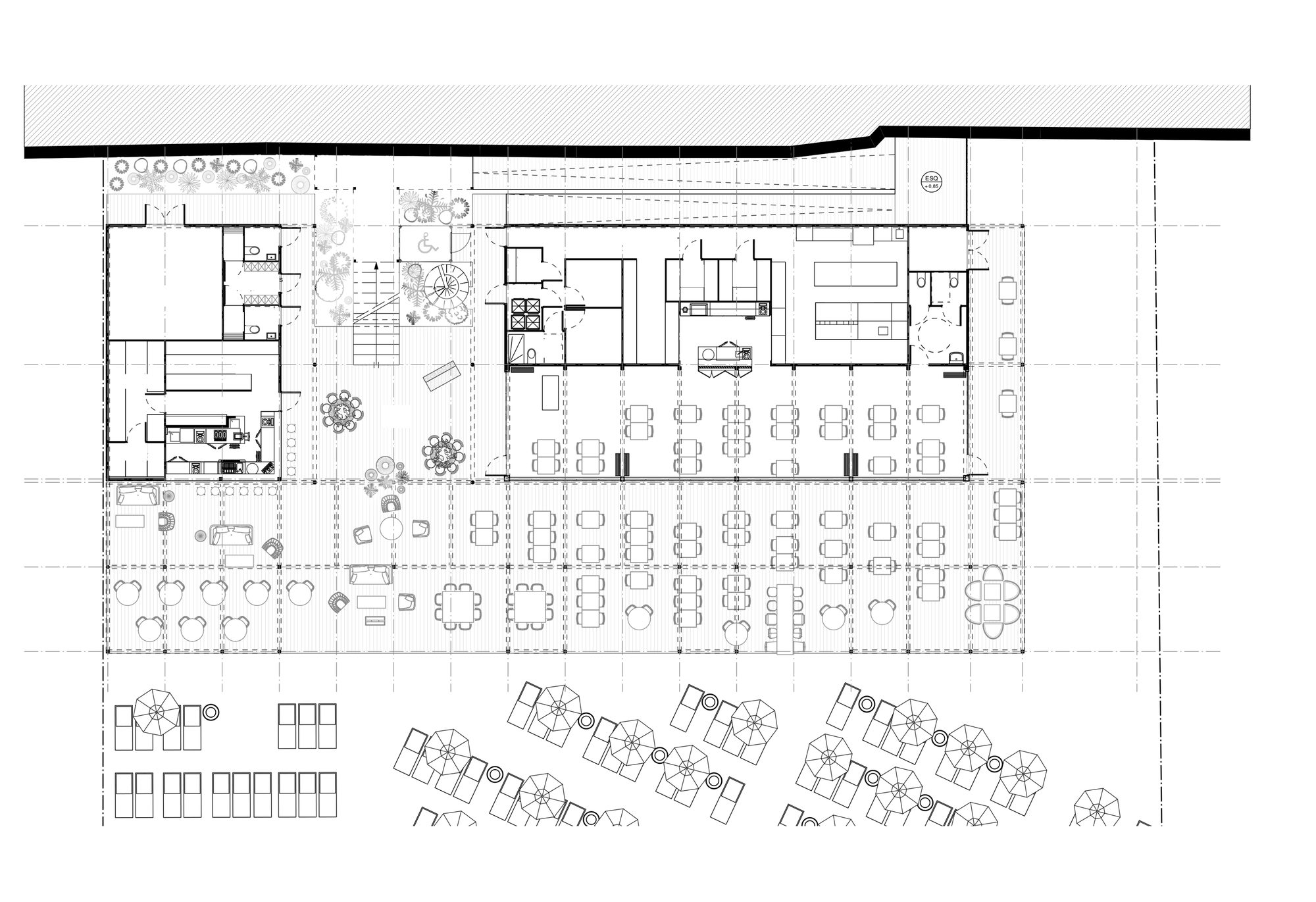 Plan du rez-de-chaussée