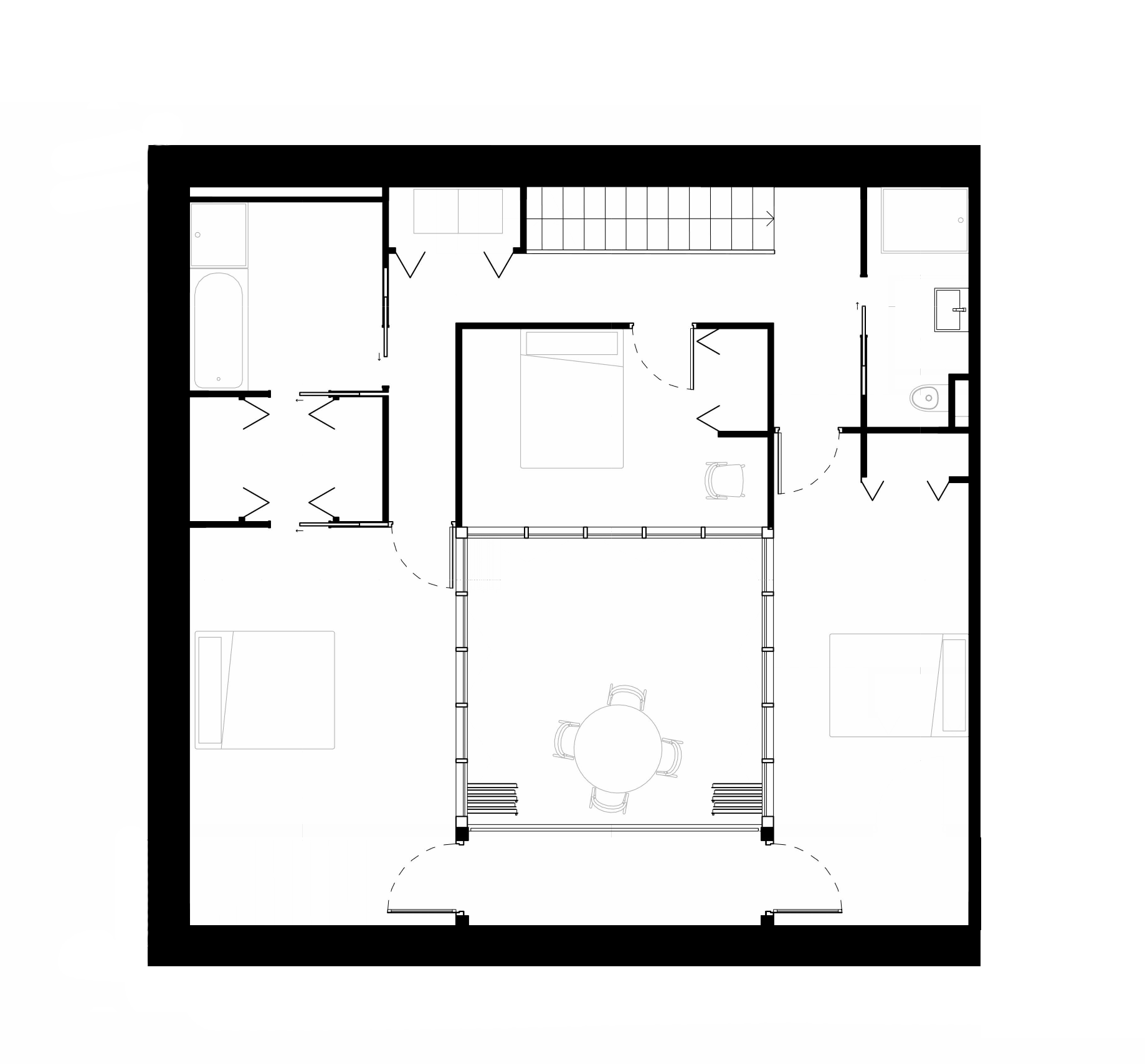 Plan du niveau supérieur