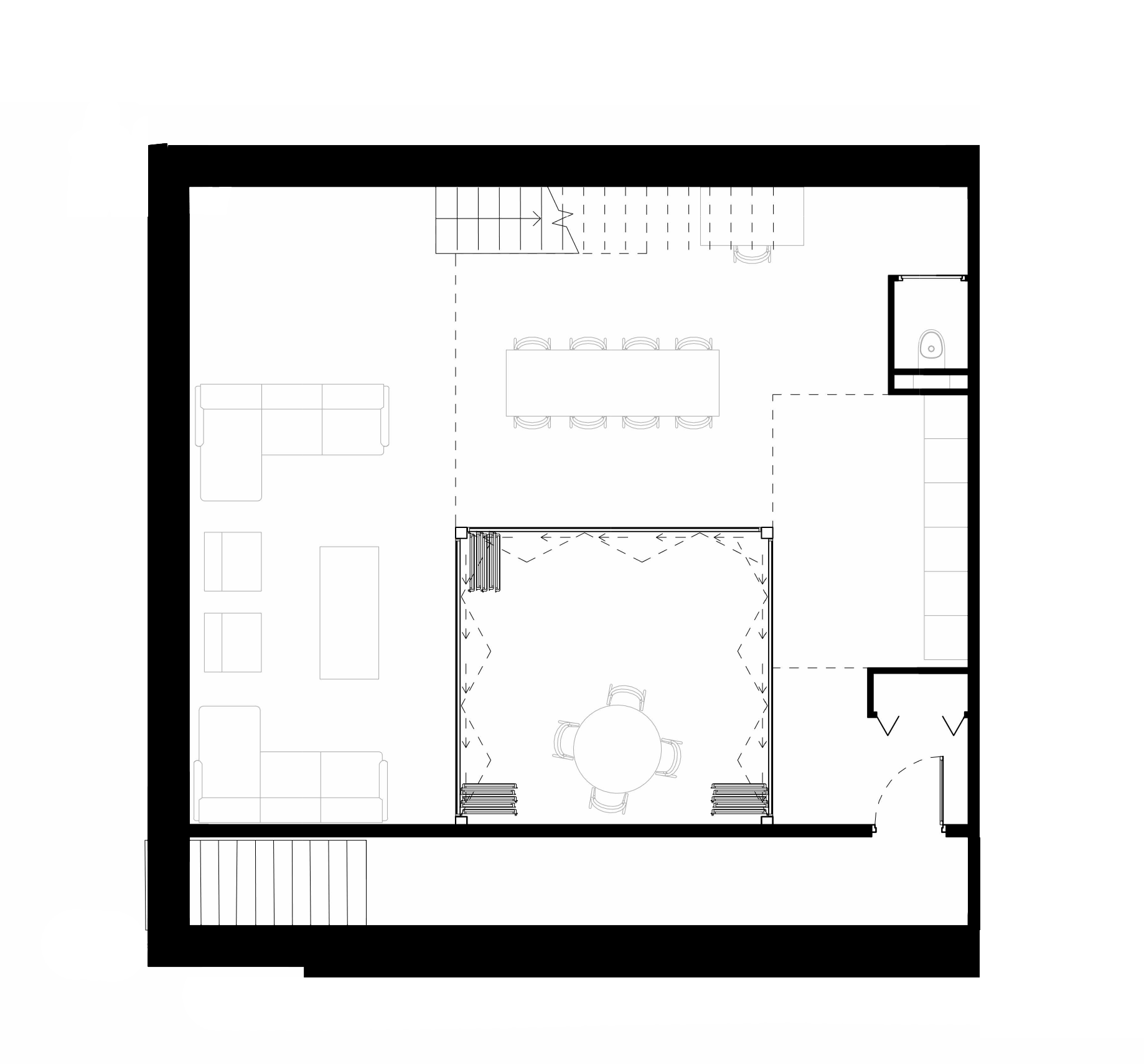 Plan du rez-de-chaussée