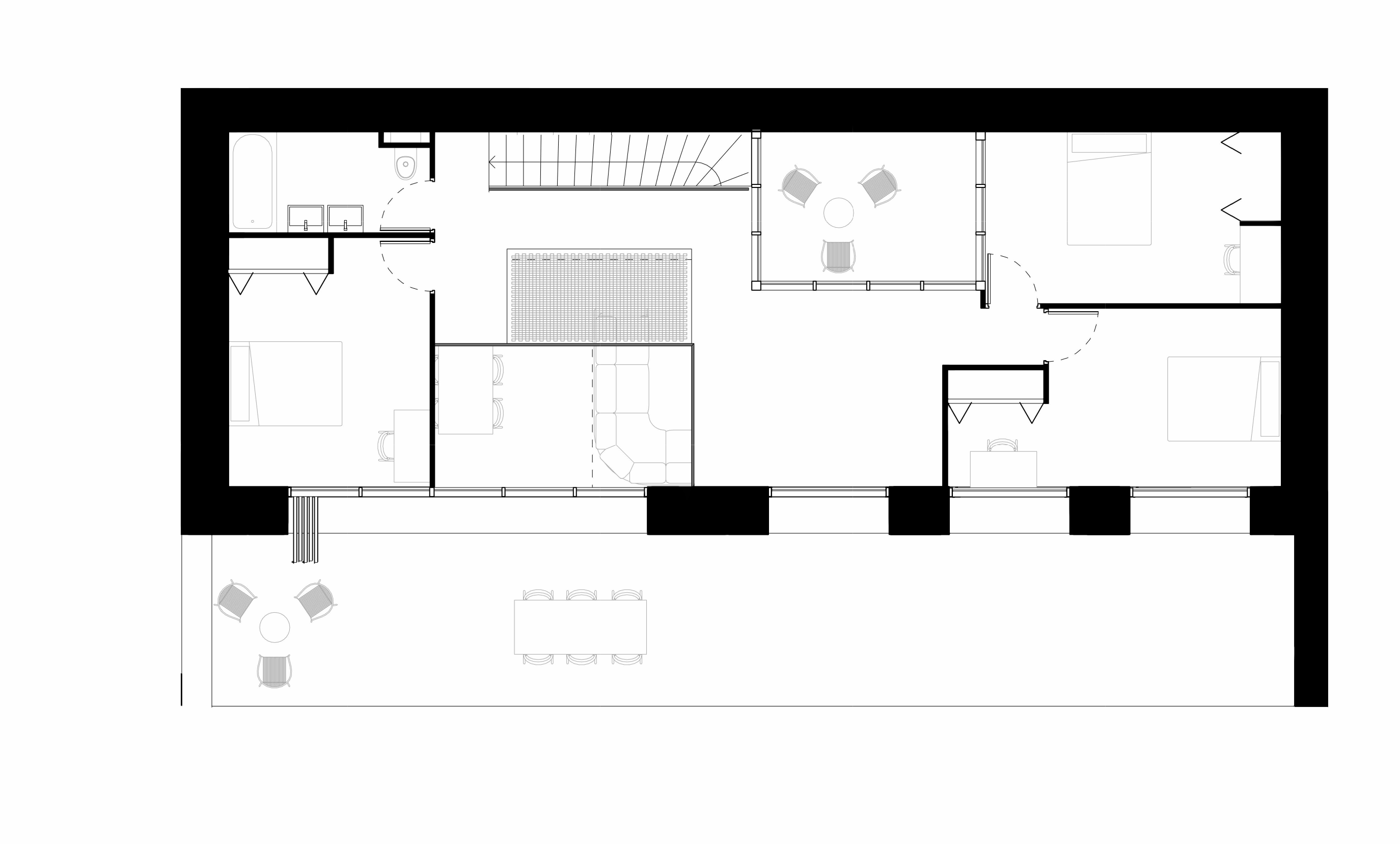 Plan de l’étage et de la mezzanine
