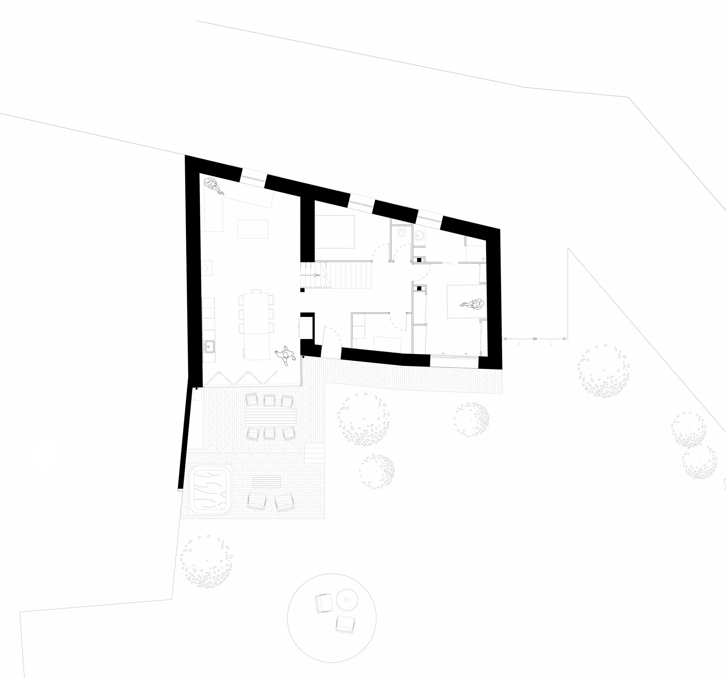 Plan du rez-de-chaussée